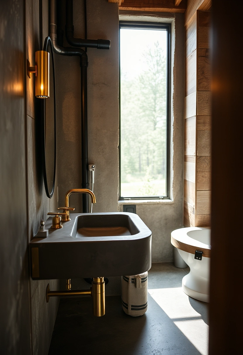 gold bathroom ideas 17