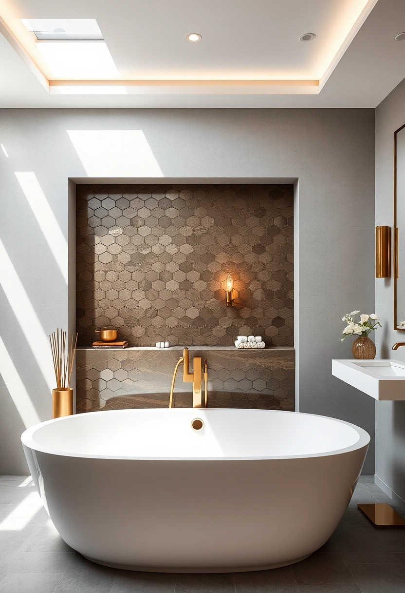 gold bathroom ideas 7