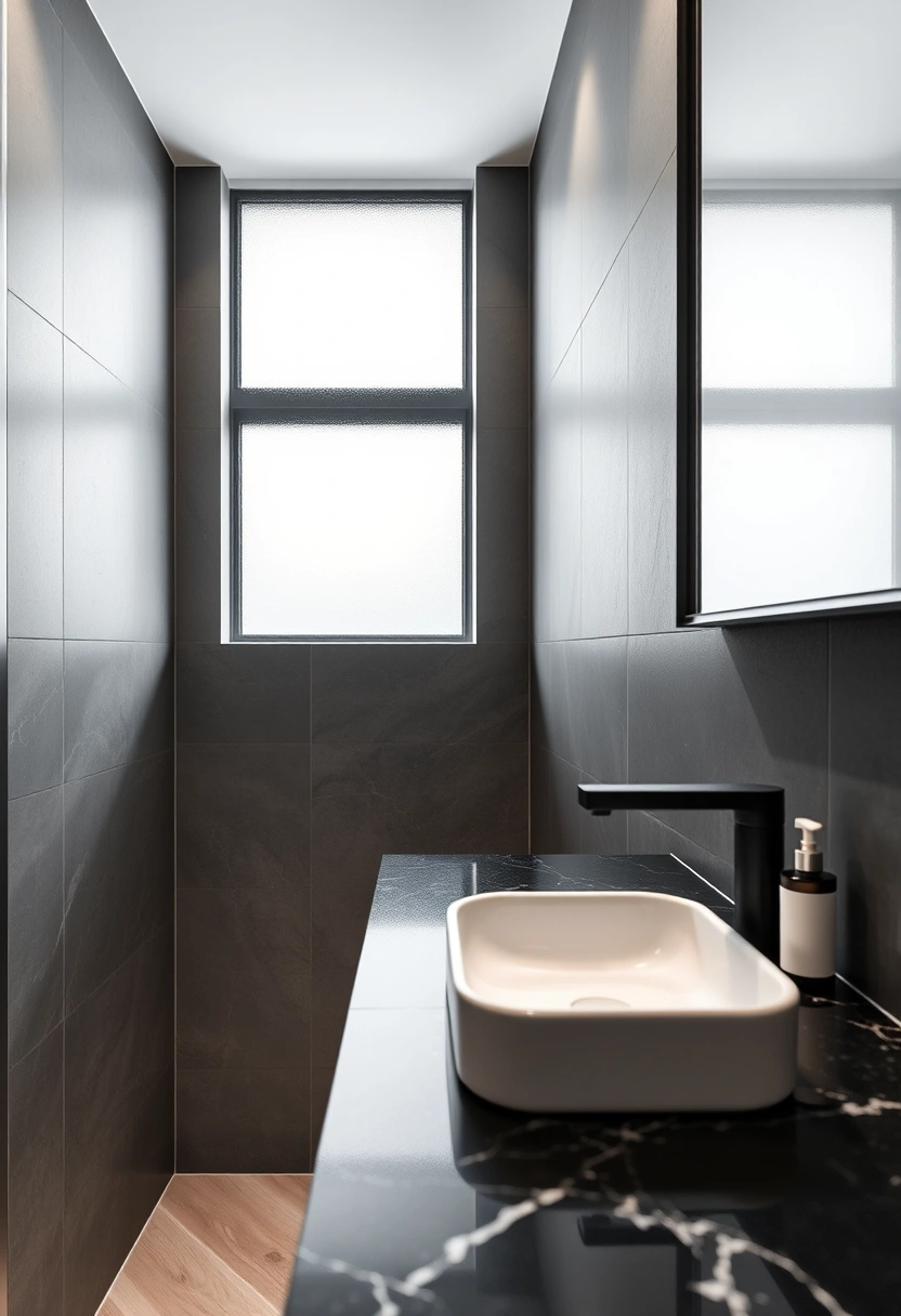 gray and black bathroom ideas 1