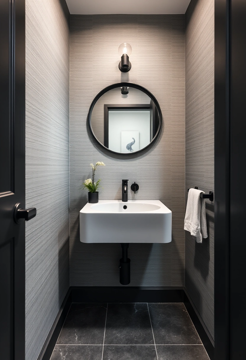 gray and black bathroom ideas 16