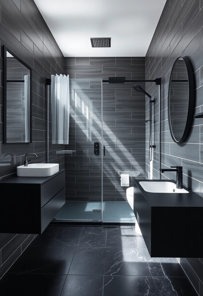 gray and black bathroom ideas 5