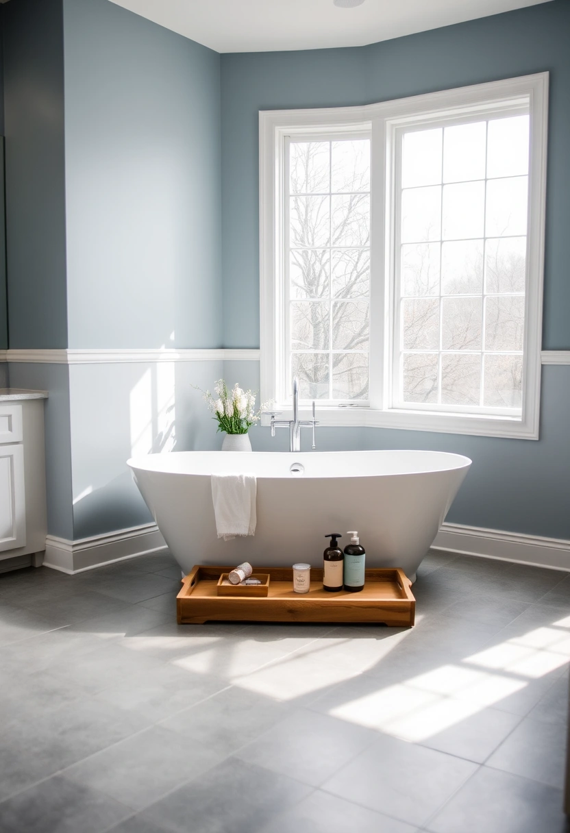 gray and blue bathroom ideas 17