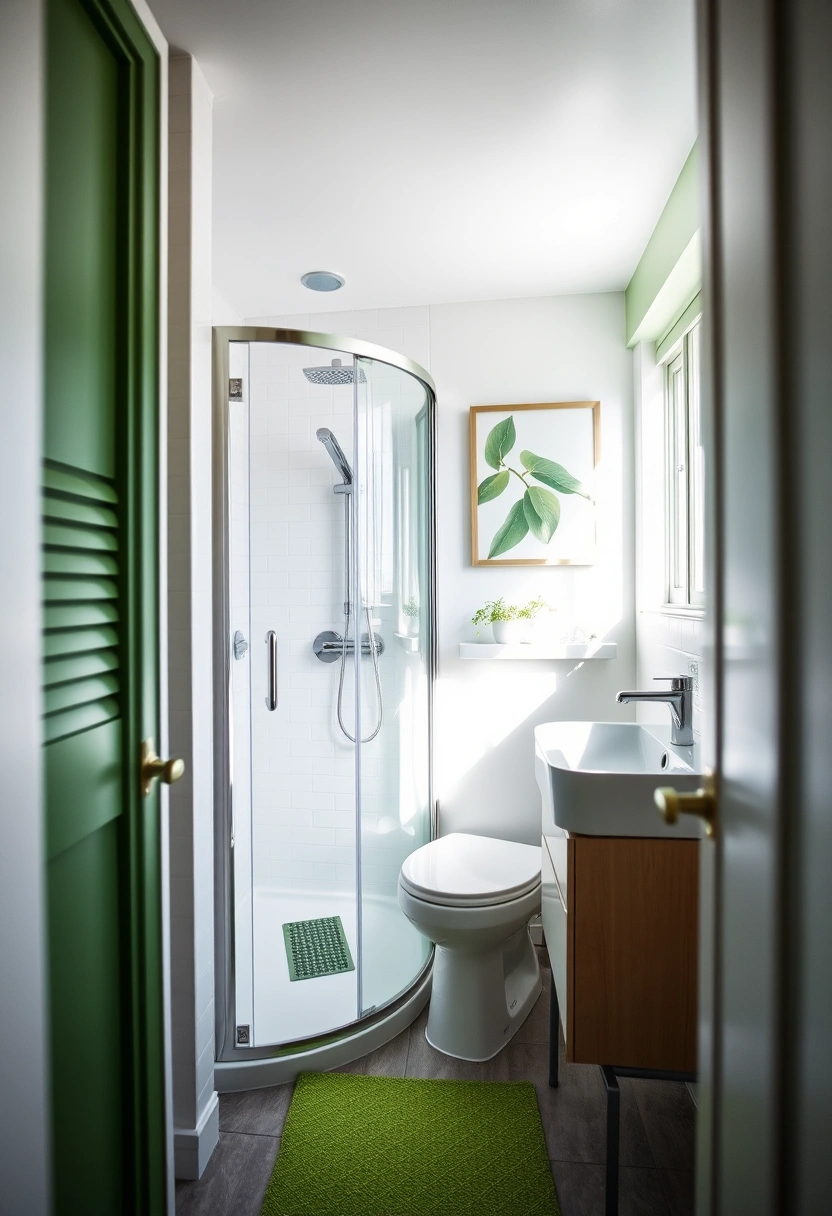 green bathroom ideas 20