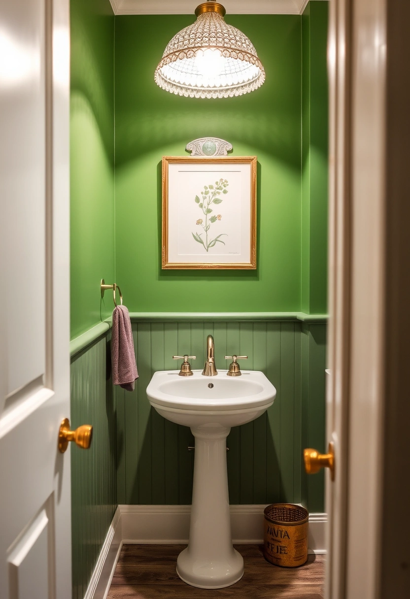 green bathroom ideas 8