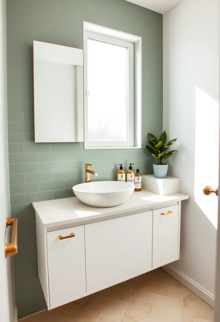 green bathroom tile ideas 1