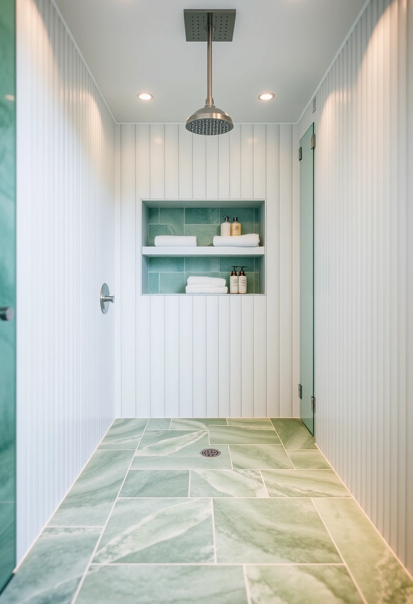 green bathroom tile ideas 2