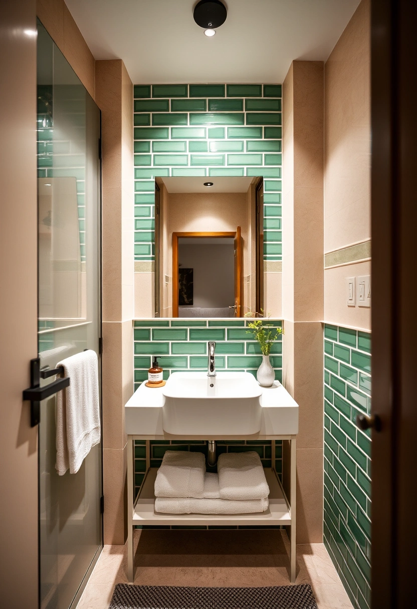 green bathroom tile ideas 20