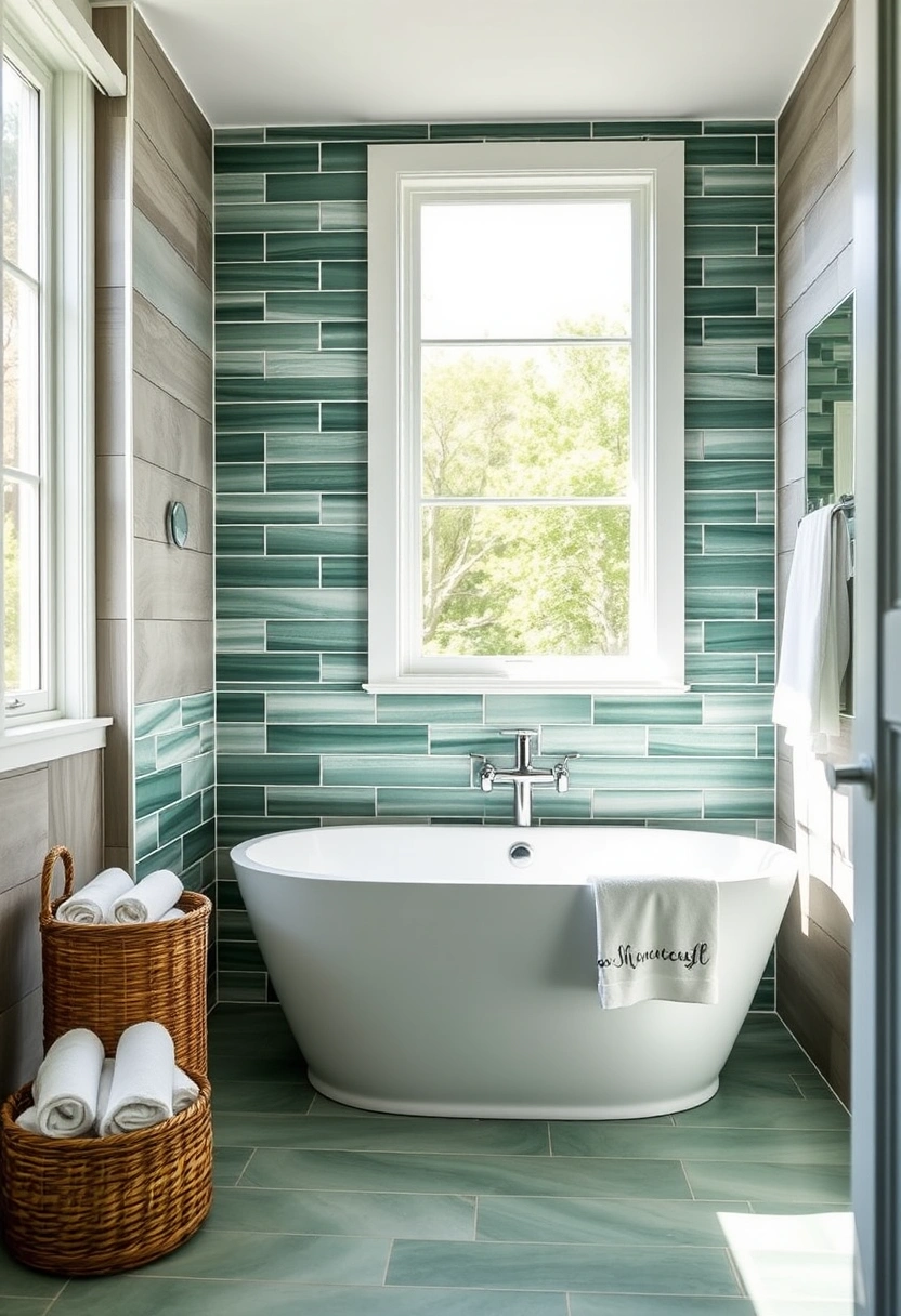 green bathroom tile ideas 4