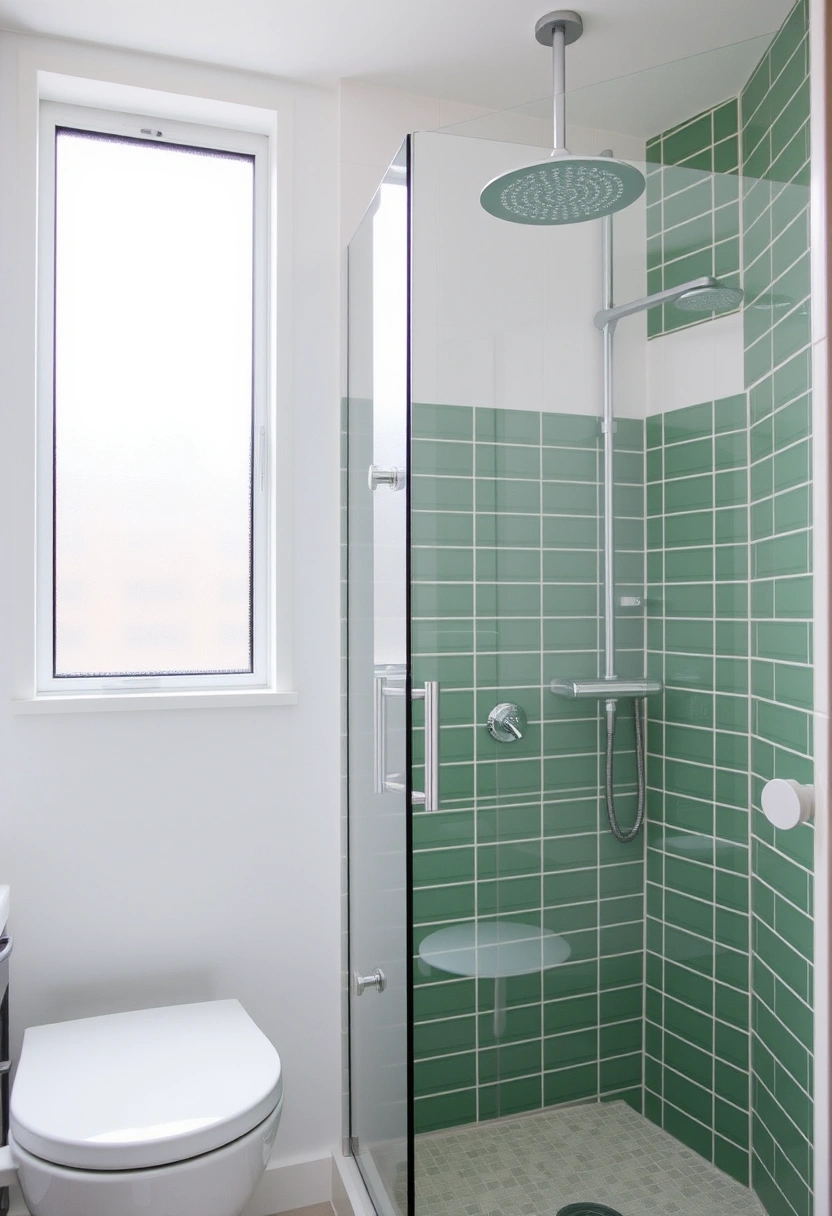 green tile bathroom ideas 10