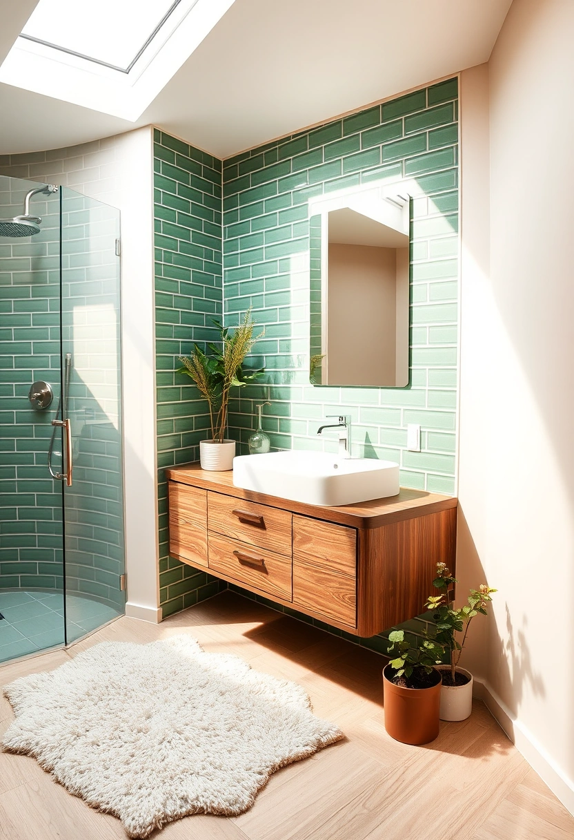 green tile bathroom ideas 3