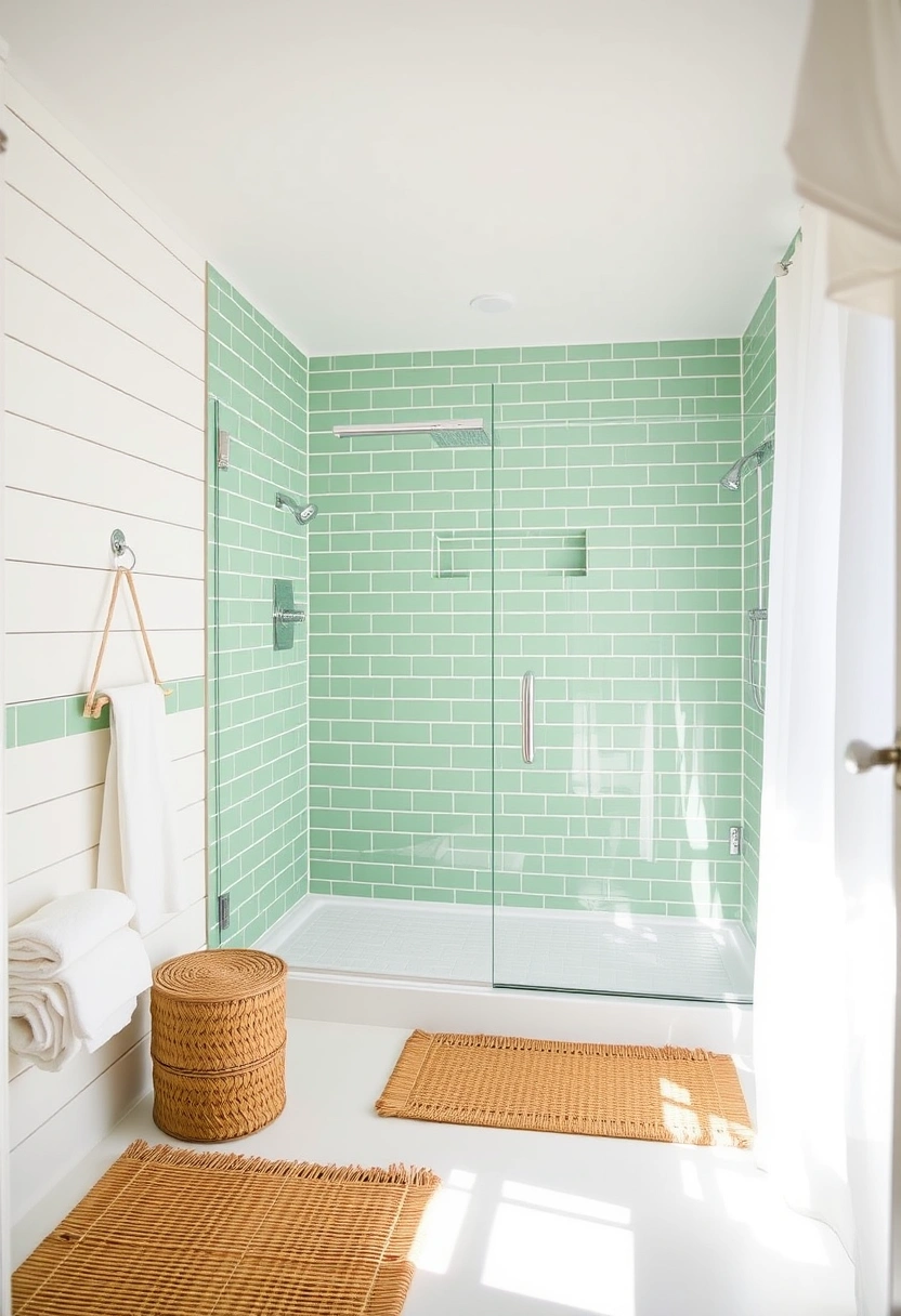 green tile bathroom ideas 4