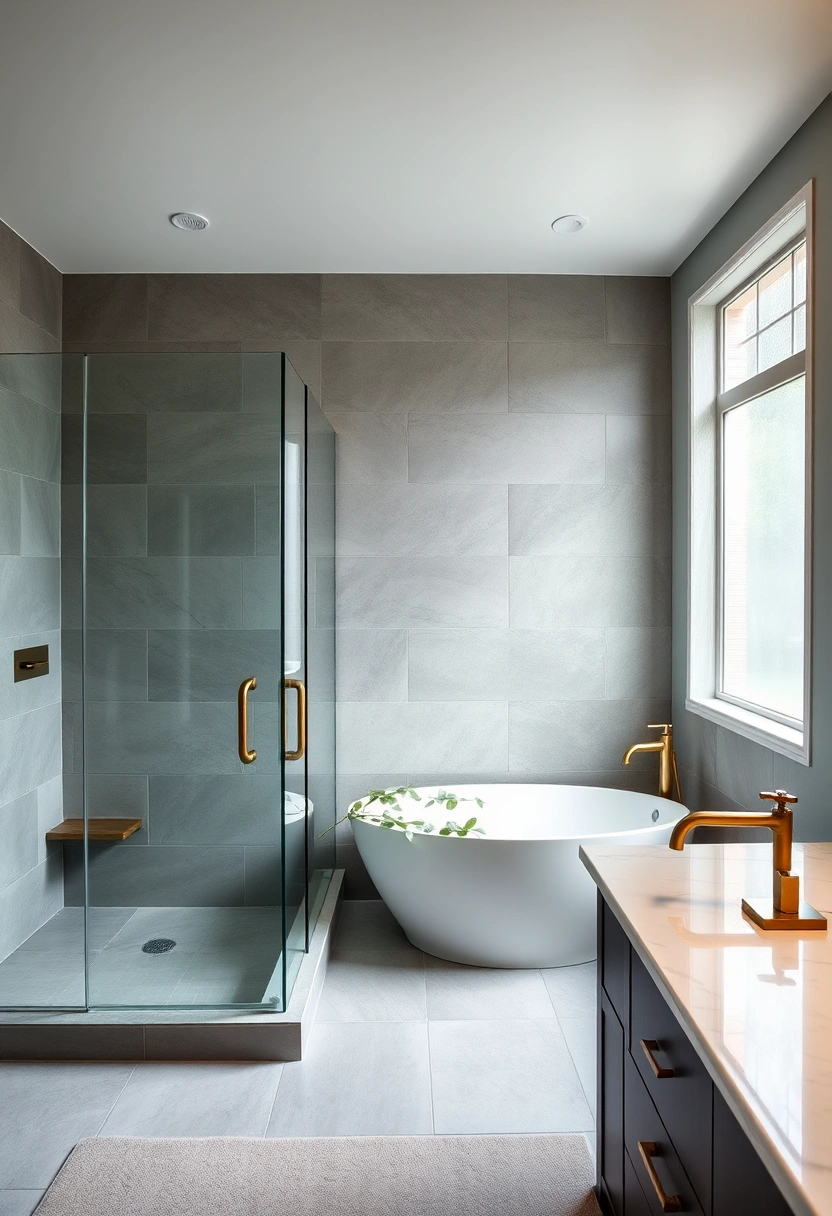 grey and green bathroom ideas 3