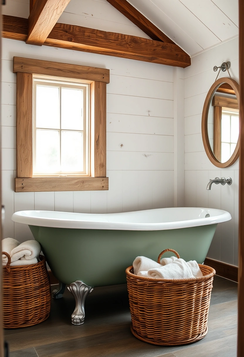 grey and green bathroom ideas 4