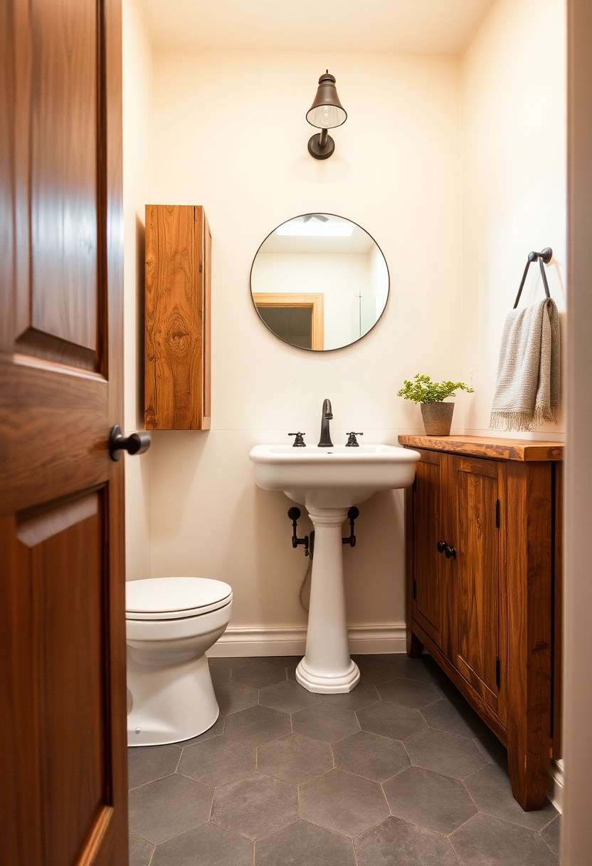 guest half bathroom ideas 16