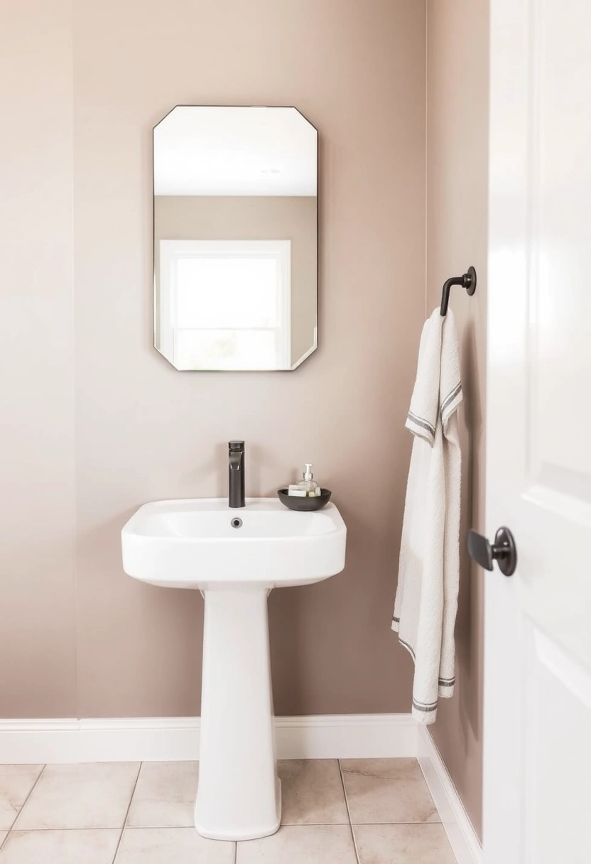 half bathroom ideas with pedestal sink 15