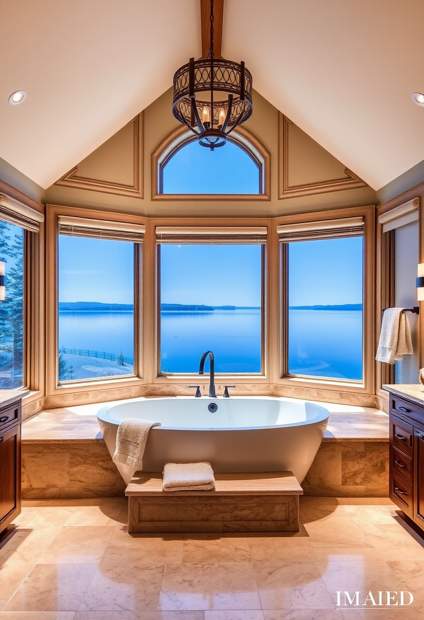 lake house bathroom ideas 11