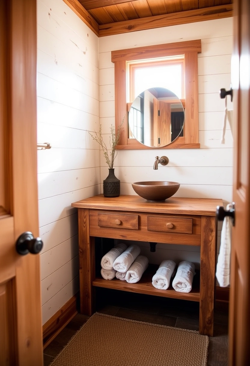 log cabin bathroom ideas 3