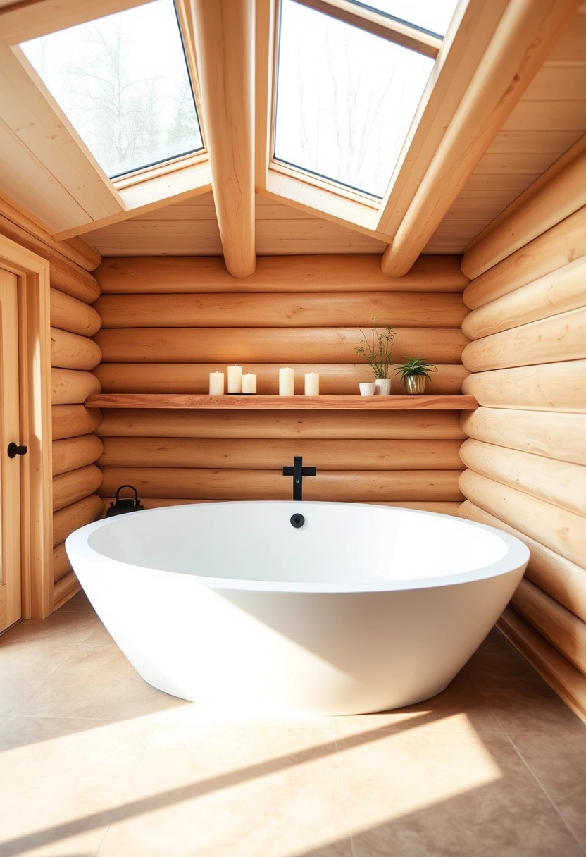 log cabin bathroom ideas 9