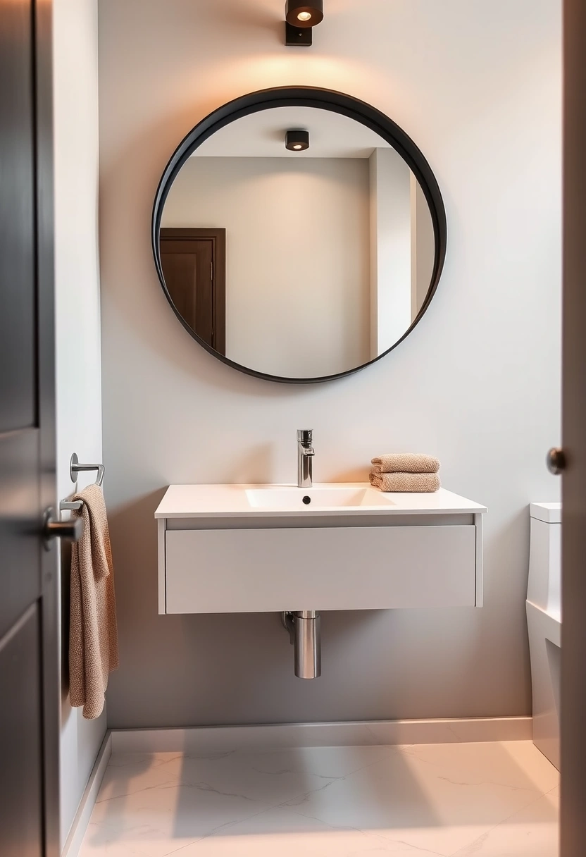 modern half bathroom ideas 1