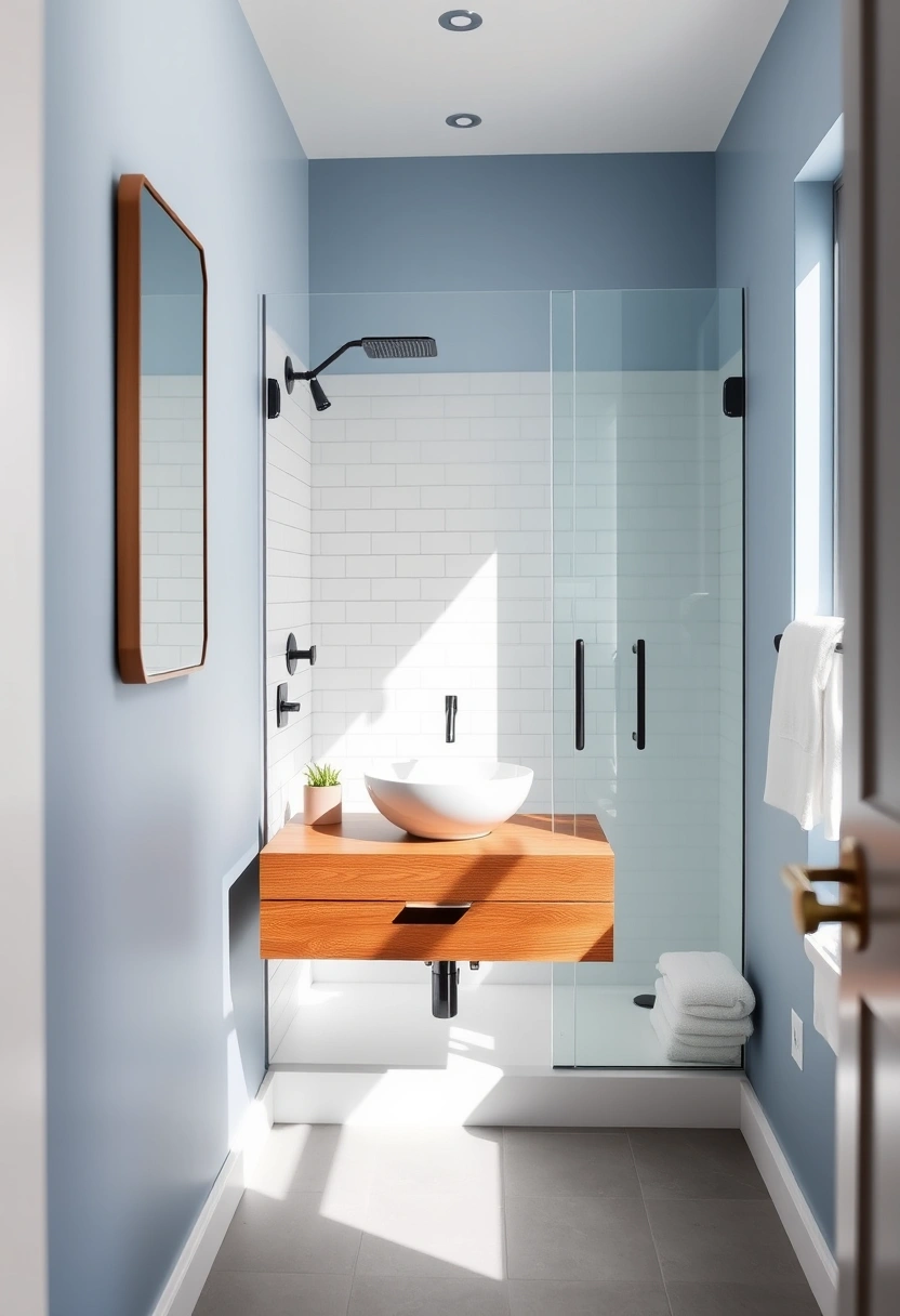 modern half bathroom ideas 2