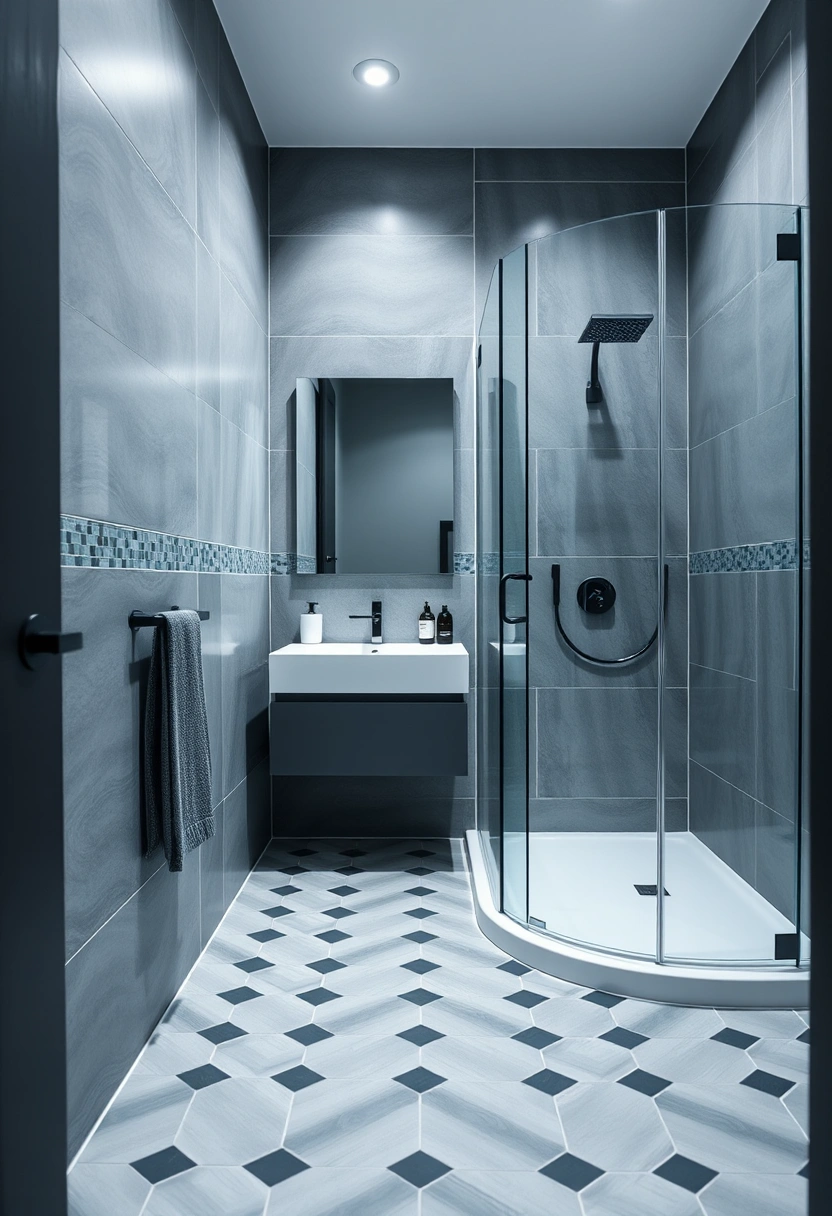 moody bathroom ideas 17