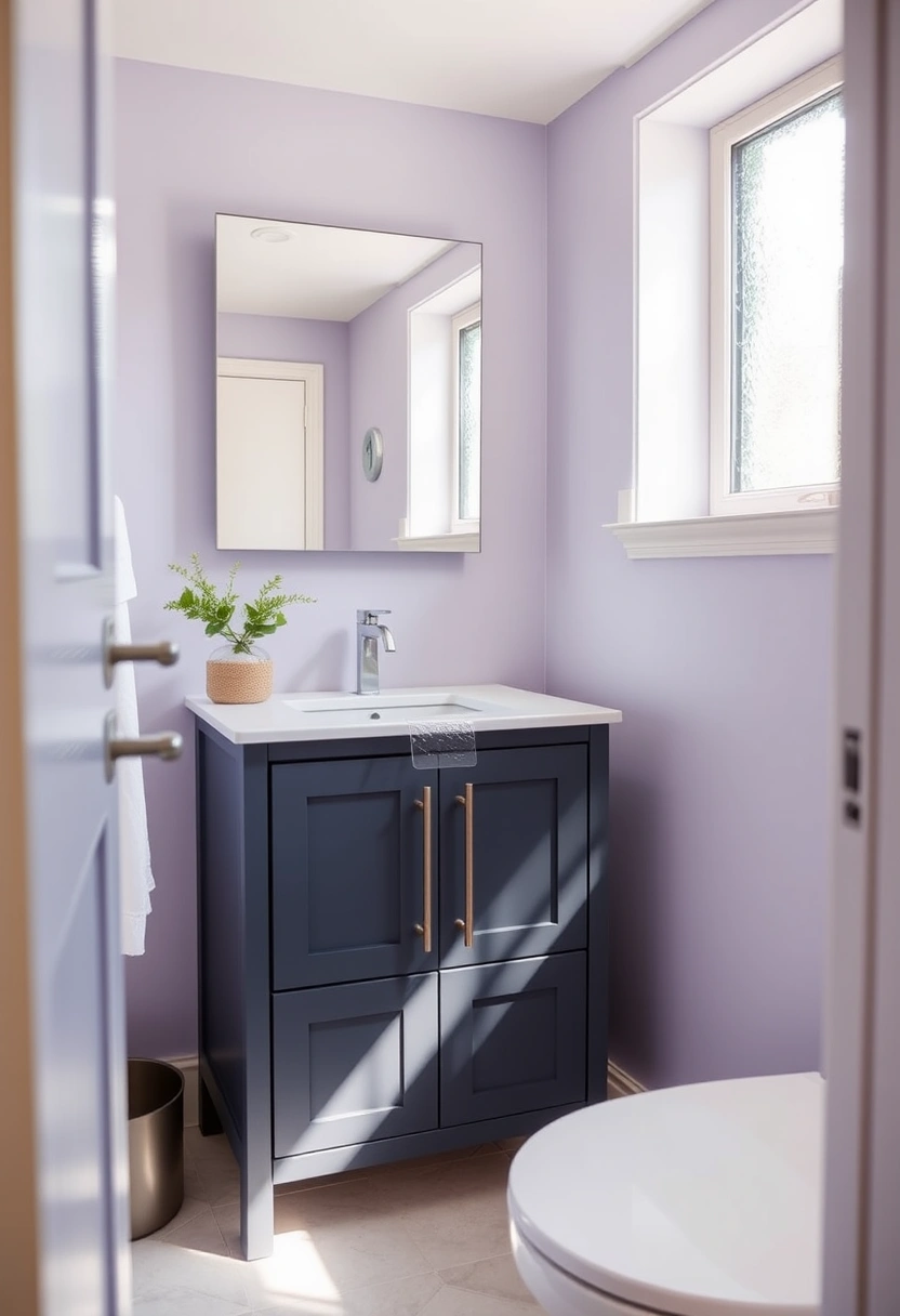 navy vanity bathroom ideas 16