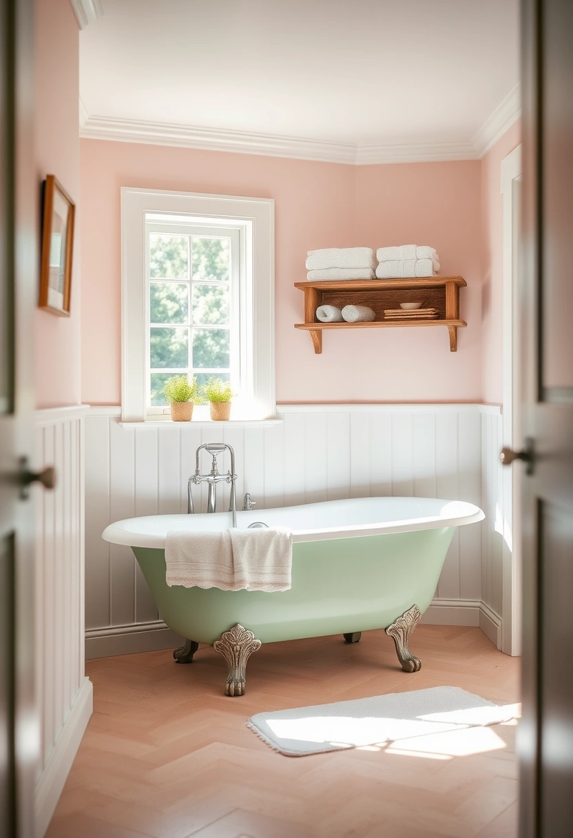 pink and green bathroom ideas 5