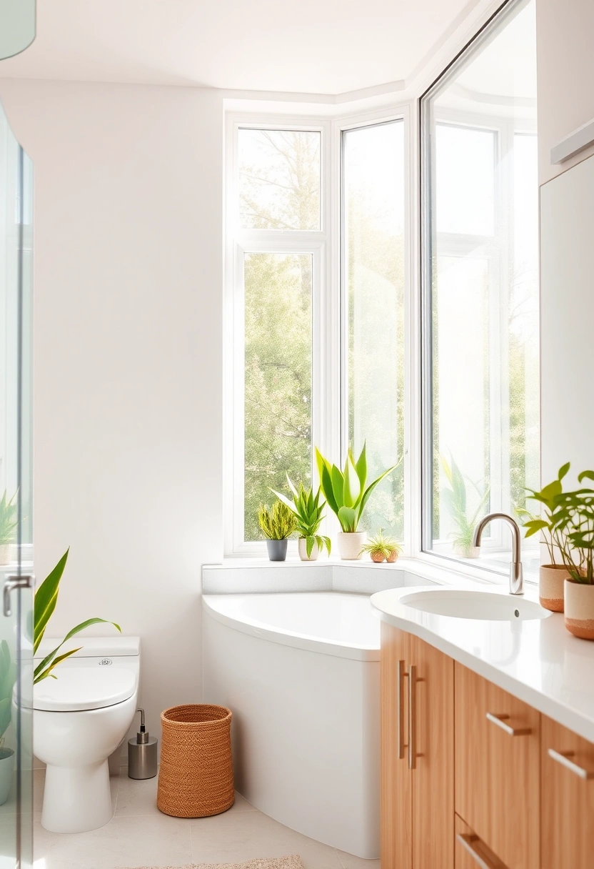 plants in bathroom ideas 15