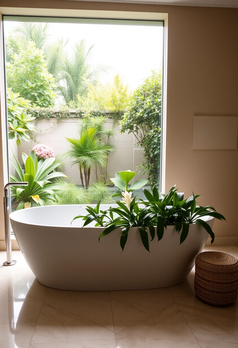 plants in bathroom ideas 9