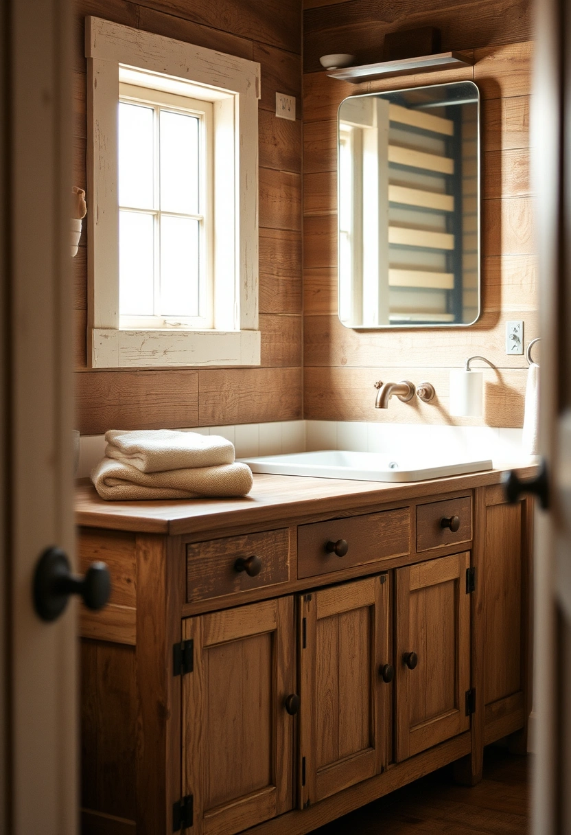 primitive bathroom ideas 12