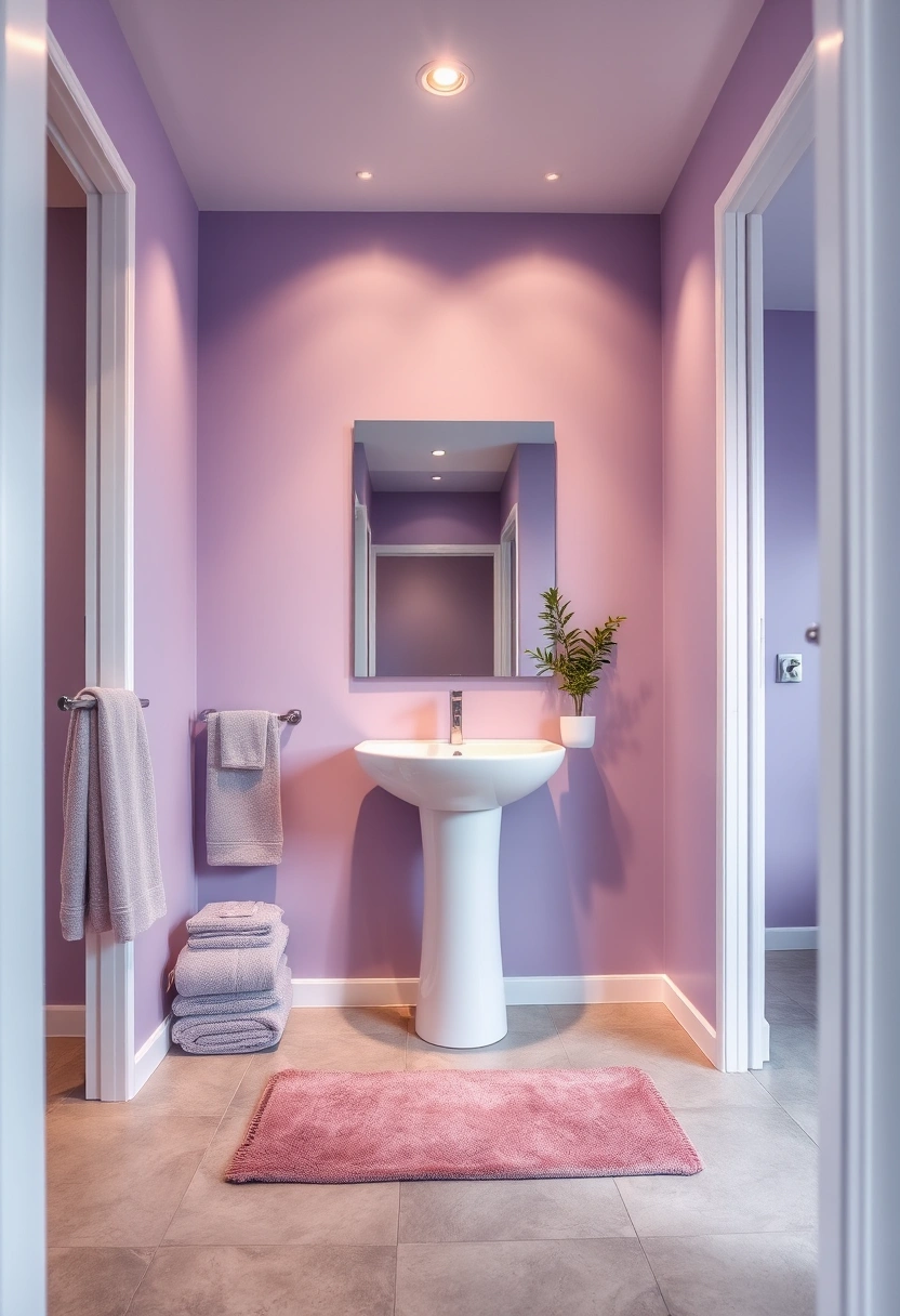 purple bathroom ideas 1