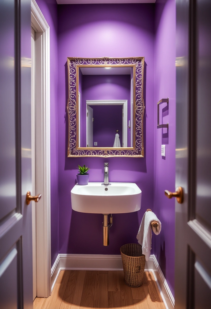 purple bathroom ideas 11