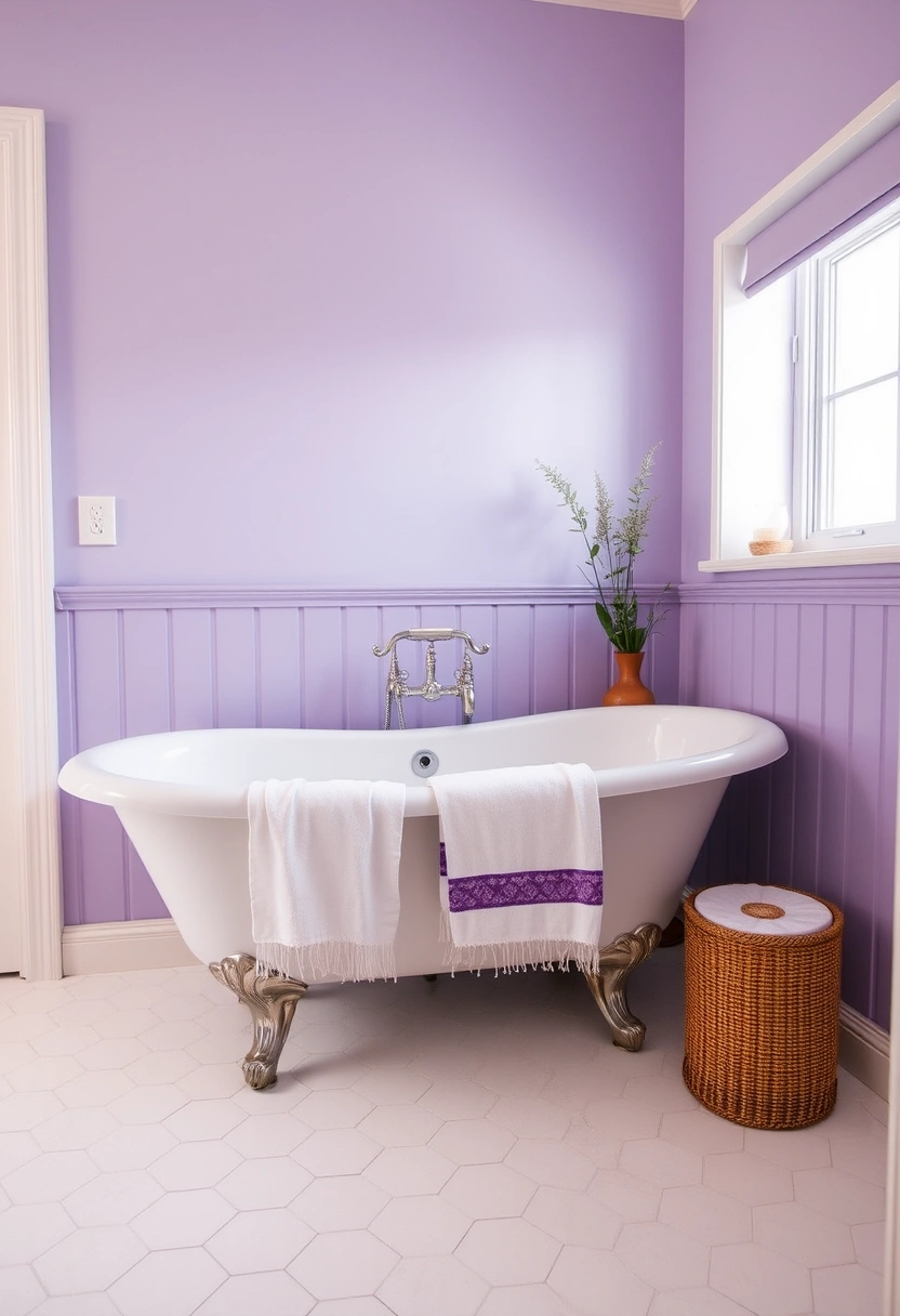 purple bathroom ideas 19