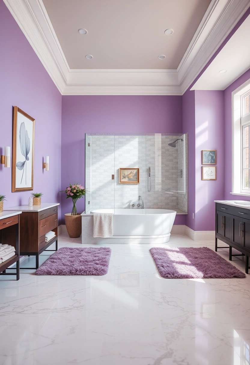 purple bathroom ideas 6