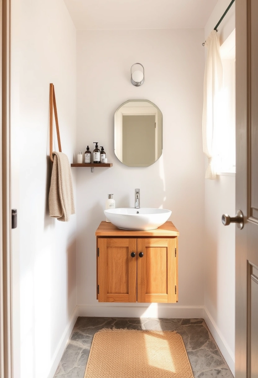 rustic small bathroom ideas 14