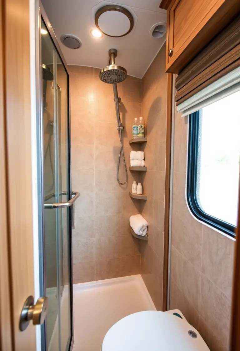 rv bathroom storage ideas 1