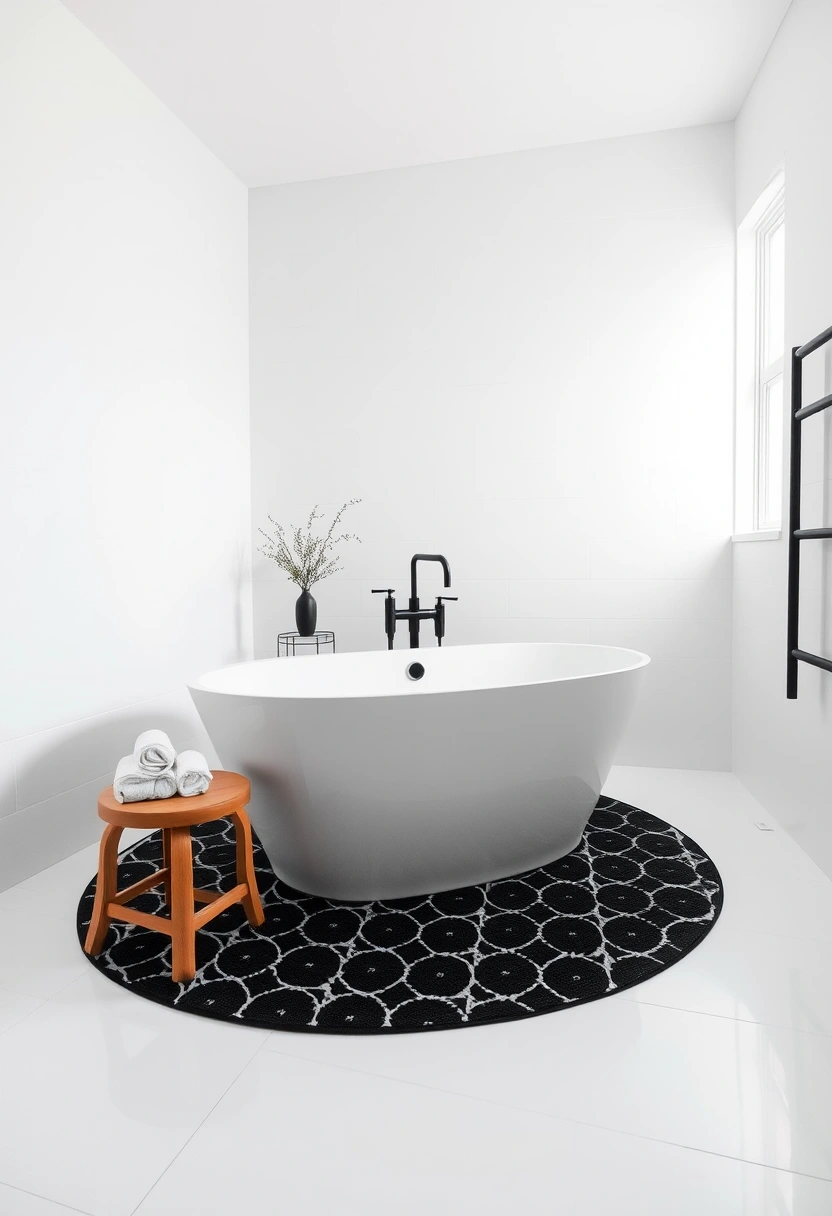 small bathroom ideas black and white 3