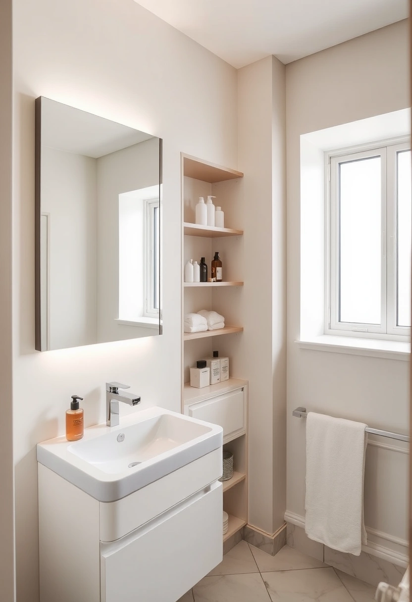 small bathroom organization ideas 12