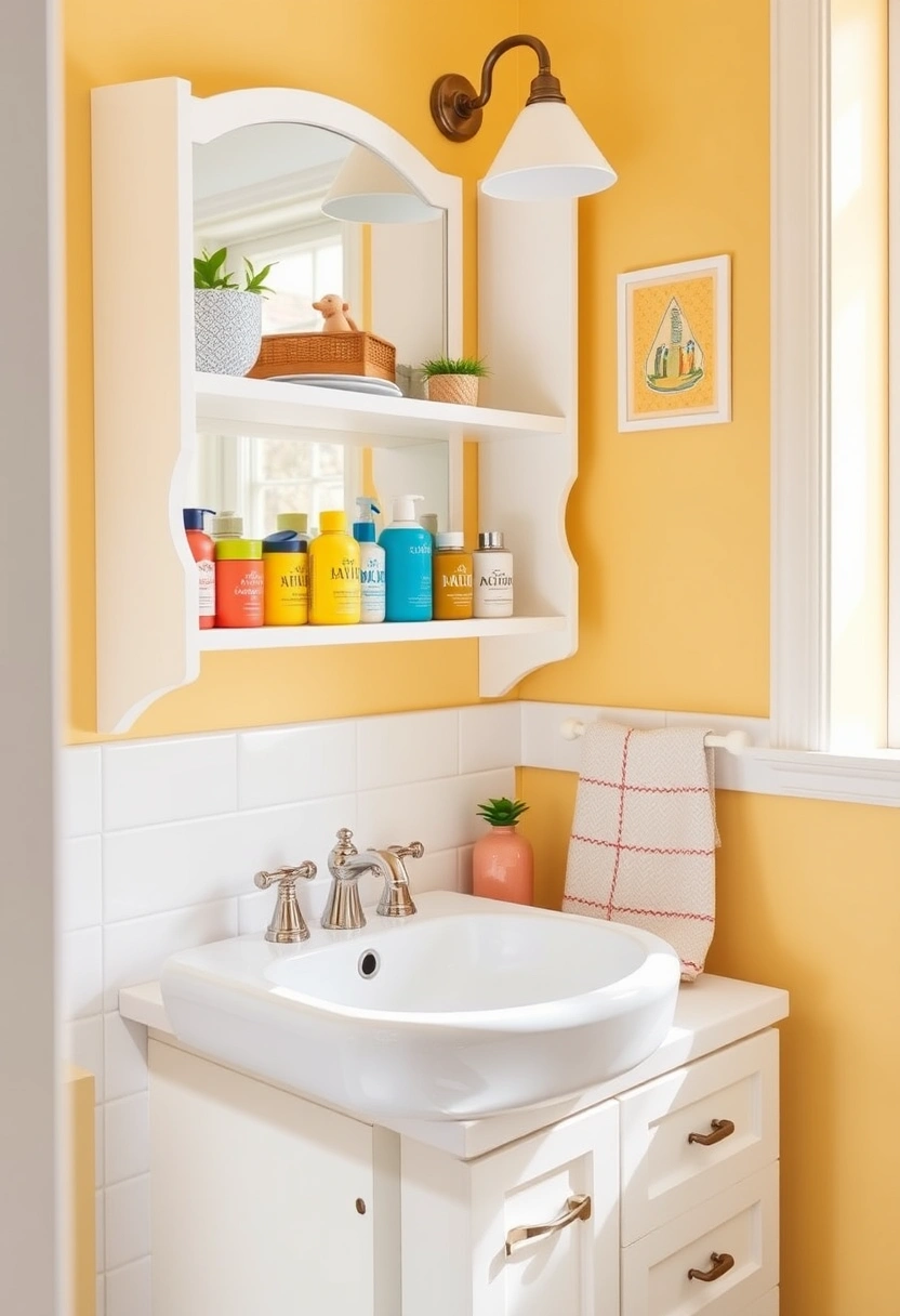 small bathroom shelf ideas 18