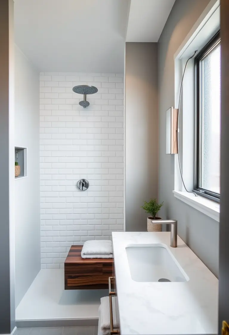 small bathroom with shower ideas 1