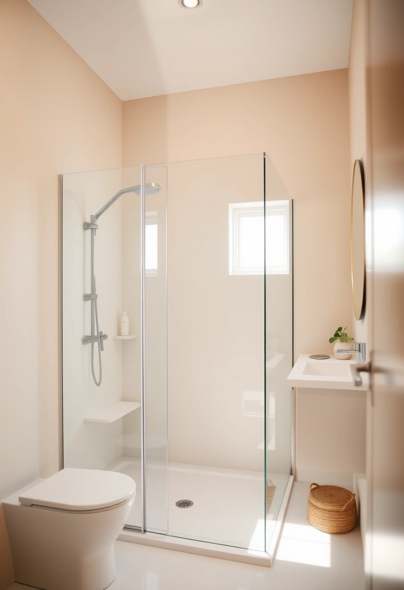 small bathroom with shower ideas 18