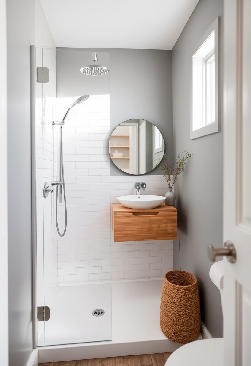 small bathroom with walk in shower ideas 16