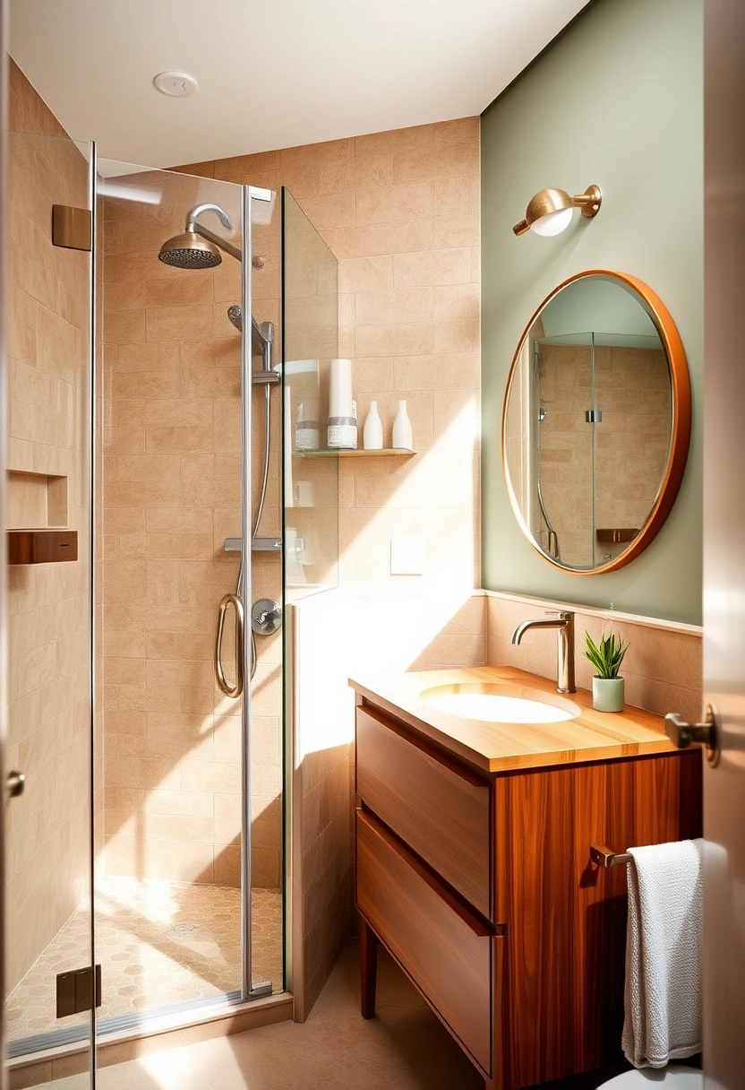 small bathroom with walk in shower ideas 18