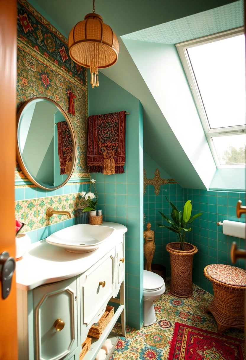 teal bathroom ideas 10