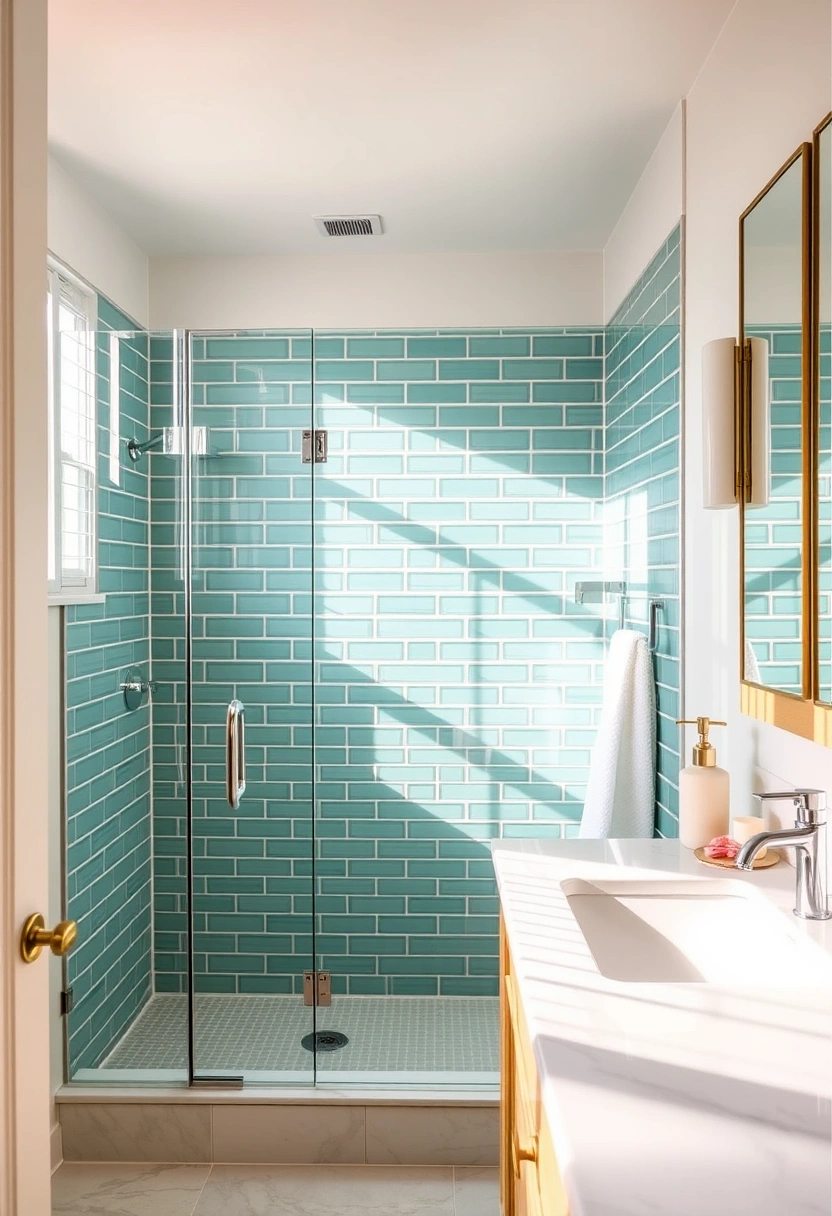 teal bathroom ideas 2