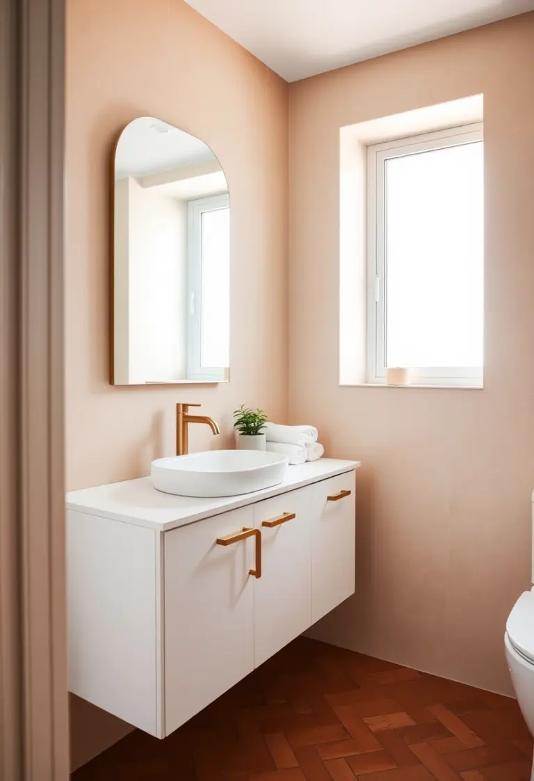 terracotta bathroom ideas 1