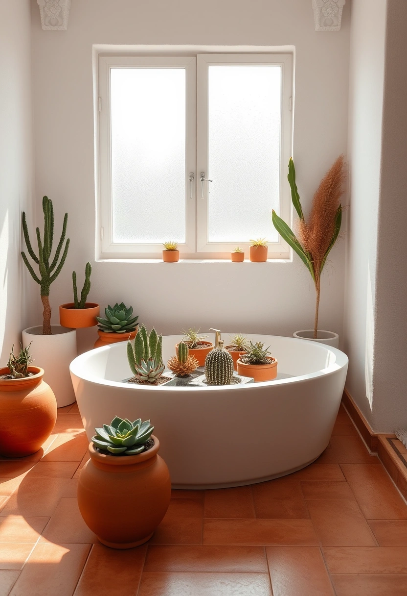 terracotta bathroom ideas 11