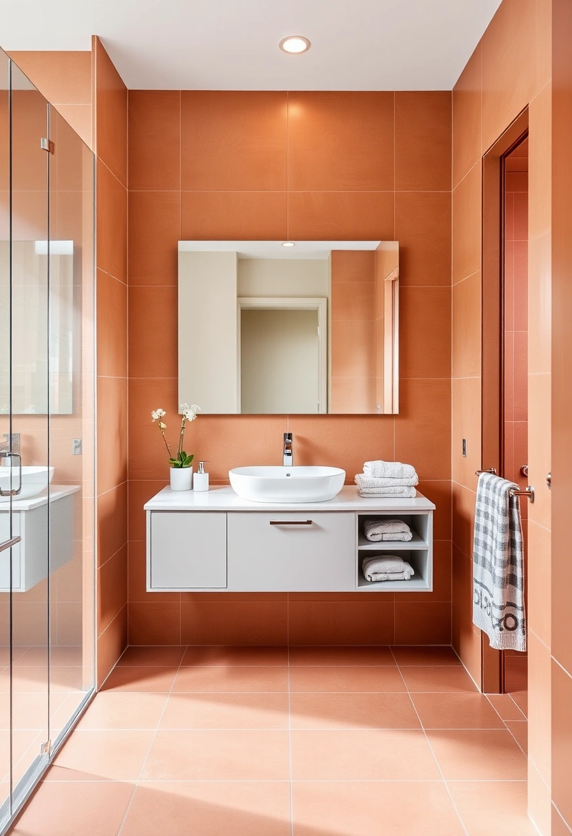 terracotta bathroom ideas 19