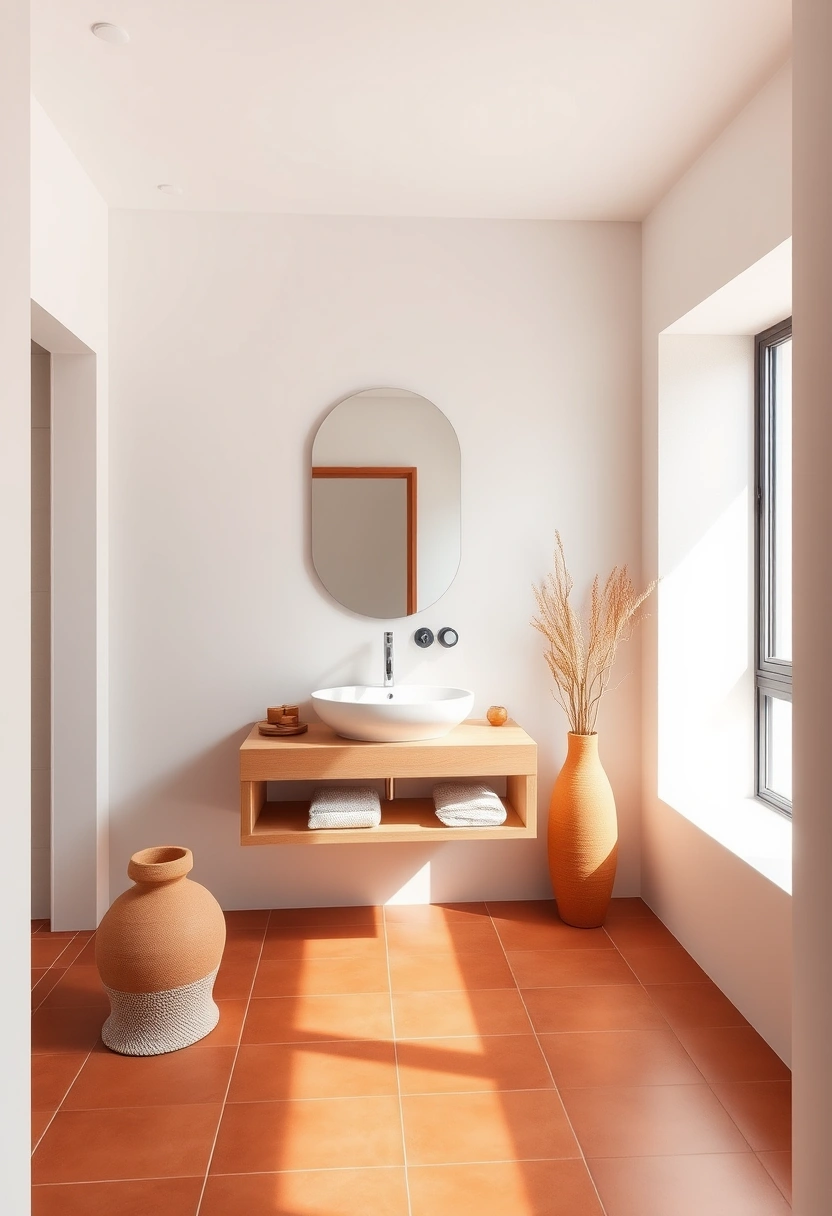 terracotta bathroom ideas 4