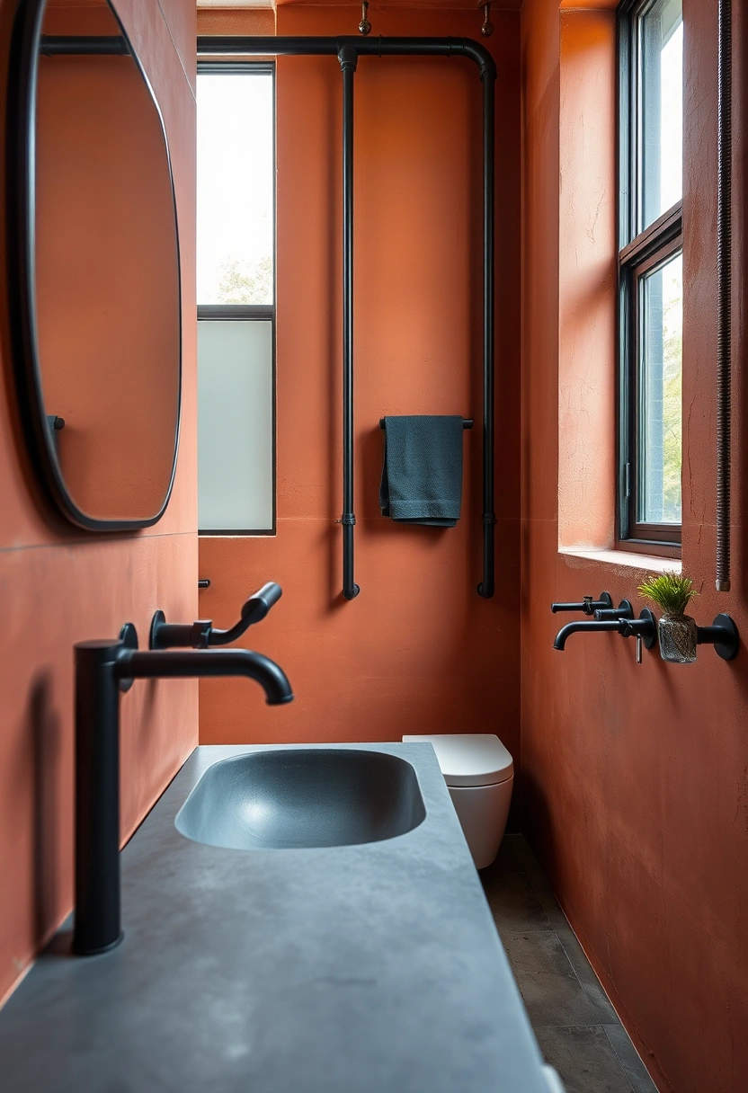 terracotta bathroom ideas 5